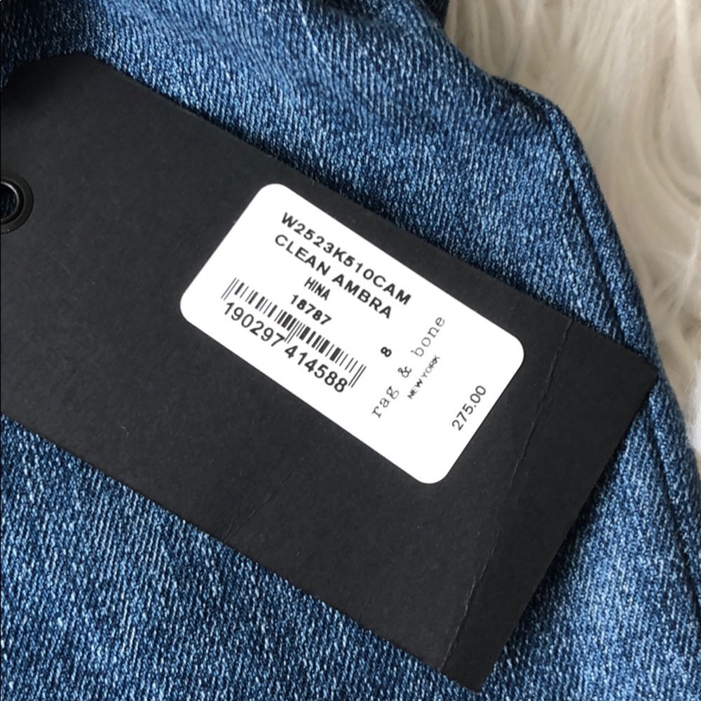 NEW • Rag & Bone • Hina High Waist Ankle Jeans - Picture 7 of 7